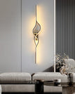 Modern Living Room Long Wall Lights with Anlter Design Gold Black TV Background Decorative Wall Lamp for Bedroom Remote Control