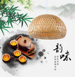 2025 Bamboo Pendant Lamps Hand Knitted Chinese Style Weaving Hanging Lamps 26cm Restaurant Home Decor Lighting Fixtures HOT