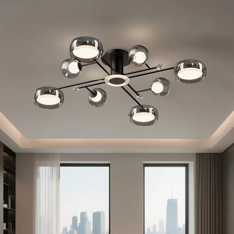 Nordic home decoration salon bedroom decor smart led lamp lights for room dimmable Ceiling light lamparas indoor lighting