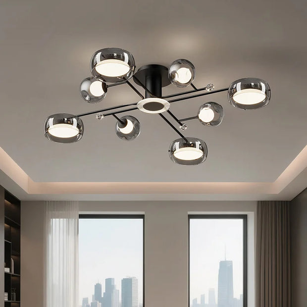 Nordic home decoration salon bedroom decor smart led lamp lights for room dimmable Ceiling light lamparas indoor lighting