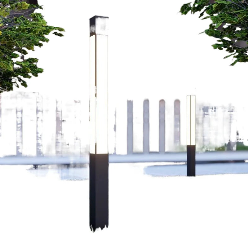 Landscape lights are connected to the community, garden landscape lights, and courtyard lights are now made of solar energy