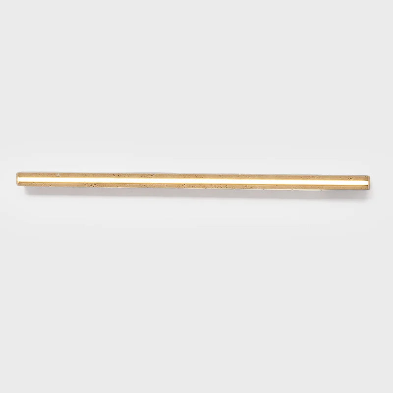 Long Strip Natural Stone Wall Lamp modern Bedroom Living Room Decoration Corridor Wall Sconce Yellow Travertine Lighting Fixture