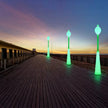 Solar High Luminous Outdoor Light Waterproof Traffic White Pole One-in-One Solar Light Emitting Diode Street Light Ip65 Outdoo
