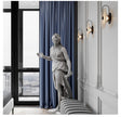 Modern LED Marble Wall Sconce Light Fixture Alabaster Lamp Living Room Bedroom Bedside Home Art Decoration Stone Decor Indoor