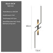 Modern Creative Strip Led Wall Light Minimalist Bedroom Bedside Wall Sconce Led Lights Living Room TV Sofa Background Wall Lamp