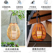 Creative New LED Solar Plastic Lantern Outdoor Waterproof Courtyard Villa Garden Decoration Atmosphere Lighting Fixtures