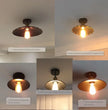Retro Ceiling Lamp for Living Room Dining Room Bedroom Corridor Entrance Ceiling Lights E27 Indoor Lighting Fixtures