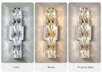 2025 Modern High-end Crystal Wall Light Nordic Living Room Bedroom Bedside Long Wall Lamp Hotel Villa Corridor Bracket Li