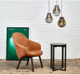 Designer Creative Stained Glass Single Chandeliers, Nordic Simple Bedside Cafe Dining Room Led Small Decorative Lighting