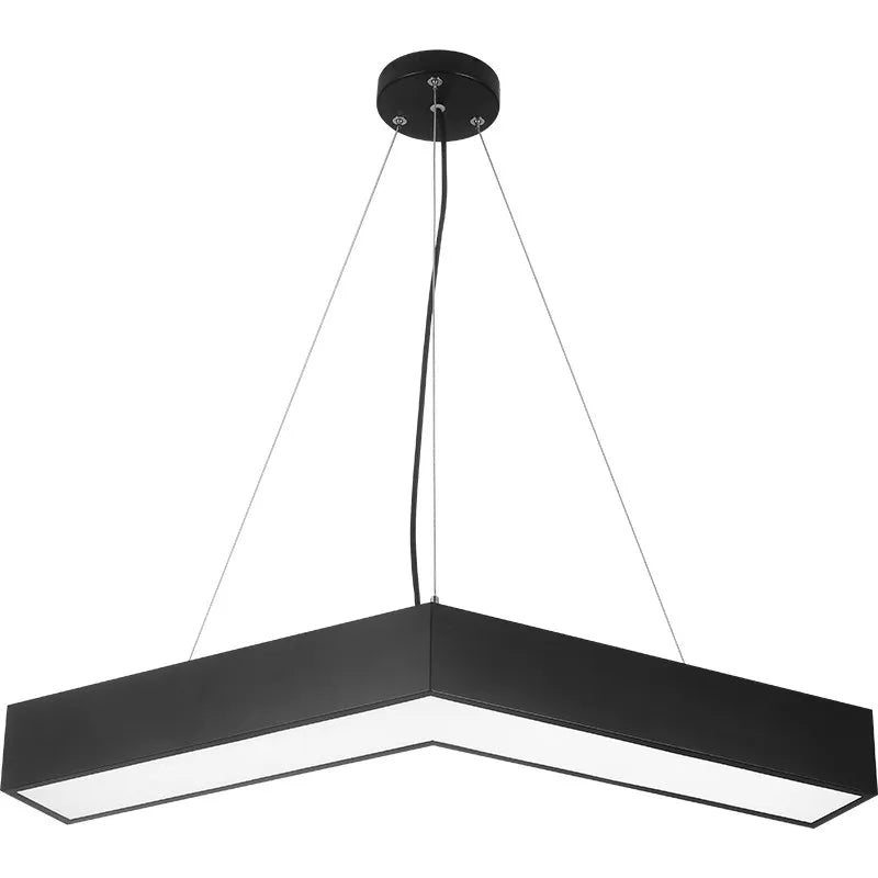 Arrow chandelier LED modeling light Office gym Internet cafe store Shopping mall corridor aisle V-shaped industrial wind light