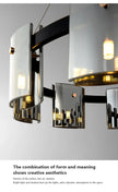 Modern Luxury Living Room Pendant Light Minimalist Bedroom Designer Home Lamp Creative Restaurant Bar Counter Main Light