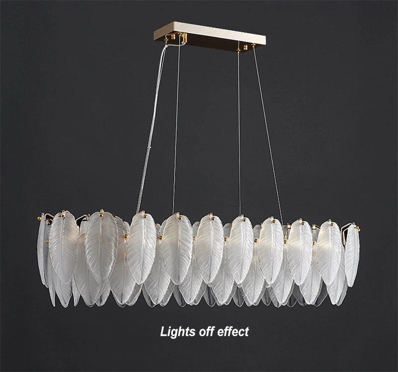 Modern dining room crystal chandelier kitchen LED ceiling chandelier living room crystal lamp home decor chandelier lighting