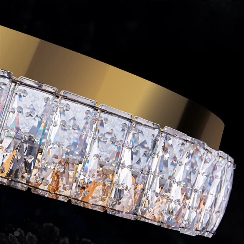 WPD Modern Simple Ceiling Lamps Creative LED Crystal Decorative For Home  Lighting