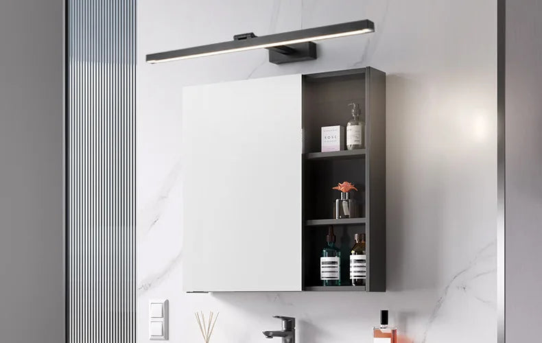 Led Mirror Headlight Bathroom Easy installation Nordic Bathroom Mirror Cabinet Mirror Light Hotel Aisle Painting Headlight