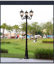 Waterproof high LED retro outdoor landscape courtyard 3m European style outdoor lawn lamp villa household garden street lighting