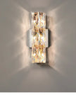 Modern High-end Crystal Wall Light Nordic Living Room Bedroom Bedside Long Wall Lamp Hotel Villa Corridor Bracket Light