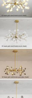 Nordic Chandelier Lighting Modern Branch Pendant Light Living Room Bedroom Led Luminarias Art Decor Indoor Lighting Fixtures