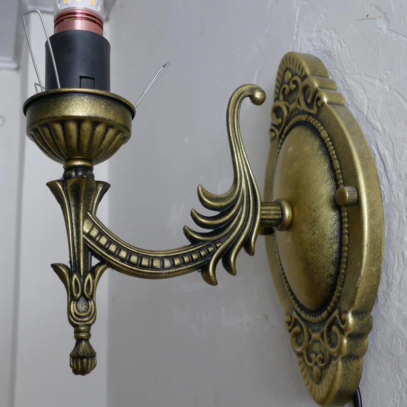 bedside, wall lamp, European style, living room, bedroom, balcony, makeup mirror
