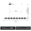 Modern Hanging Led Pendant Lights For Dining Room Kitchen Island long Bar Chandeliers decoration home decor Black light fixtures