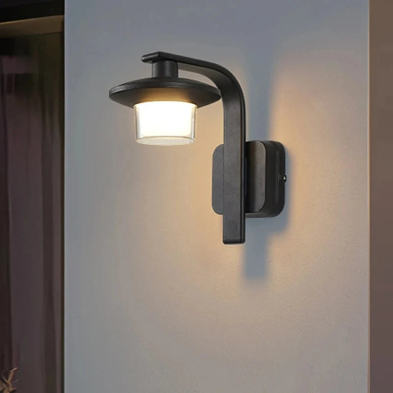 Waterproof LED Wall Light Creative Wall Light IP65 Courtyard Corridor Wall Decoration Modern Garage Balcony Atmosphere Light