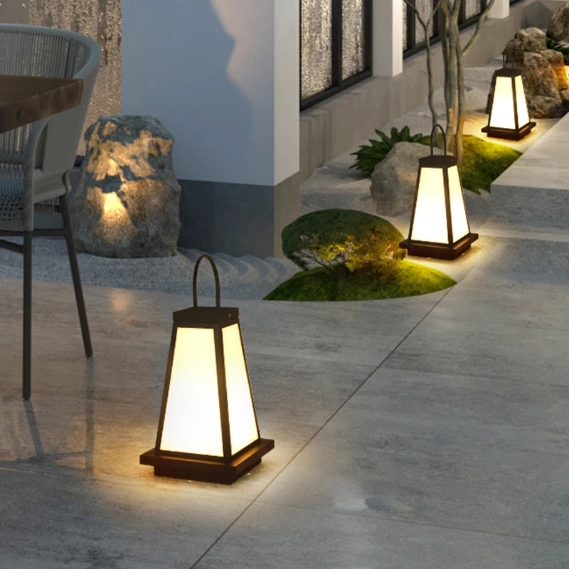 Outdoor Waterproof Courtyard Lawn Lamp Villa Garden Yard Floor Lamps Landscape Garden Japanese Garden Lawn Light