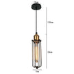 Creative Restaurant Chandelier Retro Wrought Iron Bar Table Cafe Shop Beauty Salon Internet Cafe Box Industrial Style Lamps