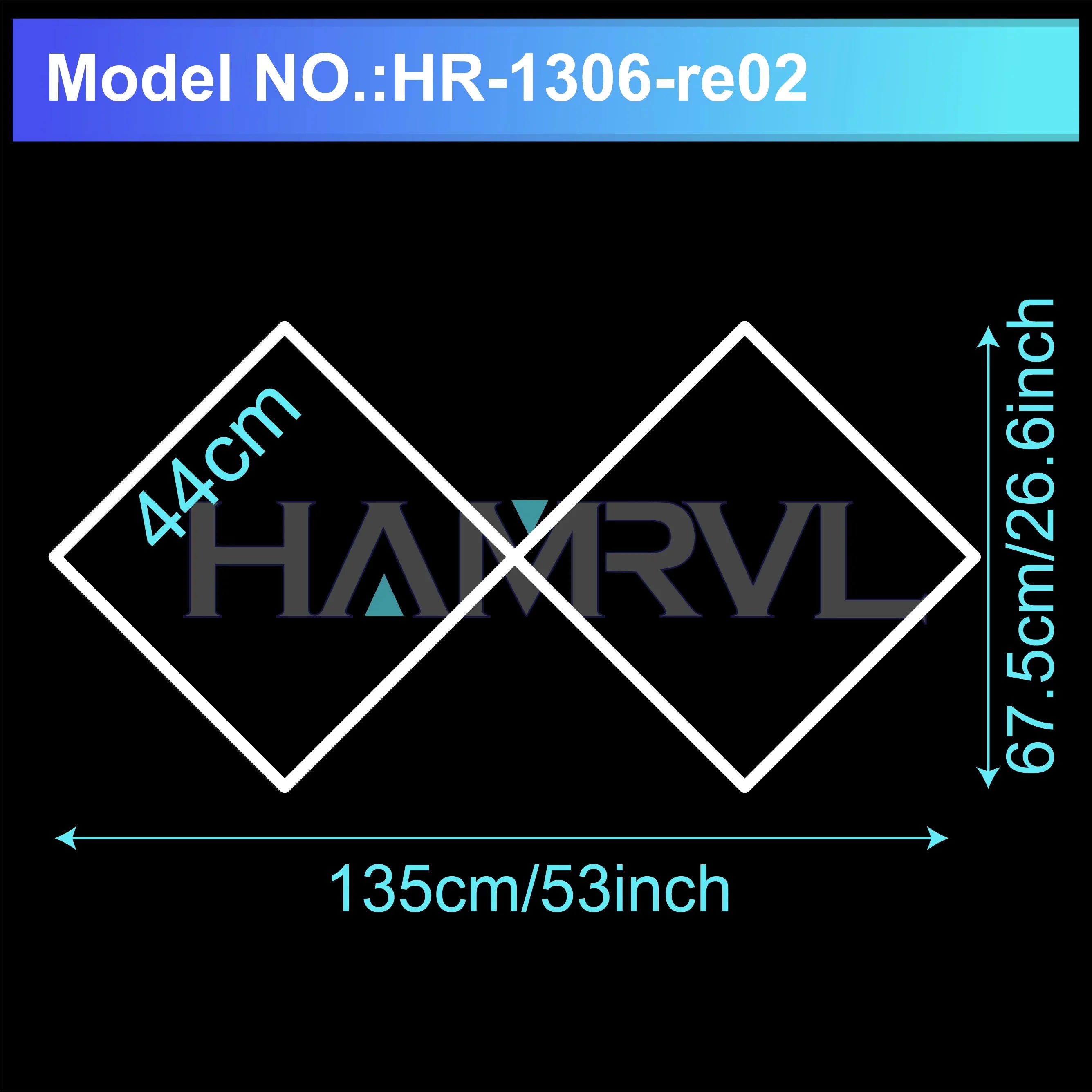 Diamond LED Ceiling Light Hexagonal Design Suitable for Garage Barber Shop Gym Exhibition Hall Ceiling Light Decoration Lighting