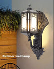 European Style Outdoor Entrance Villa Balcony Waterproof Retro Courtyard Terrace Wall Light