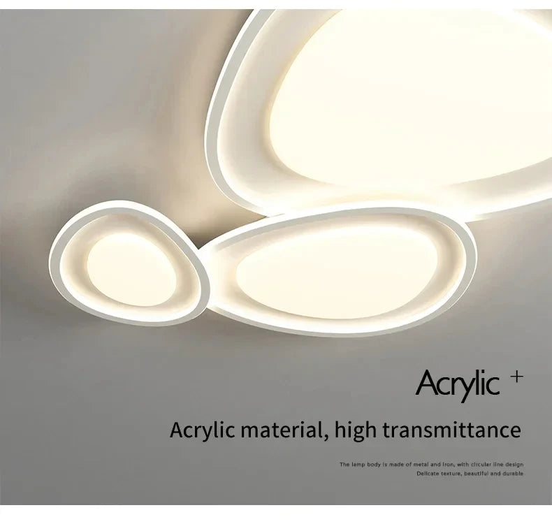 Creative Mango Living Room Lights Modern Simple LED Ceiling Lamp Bedroom Kids Room Lighting Home Decor Dining Ceiling Chandelier