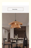 Handmade Woven Restaurant Pendant Light Hemp Rope Lights Bedroom Lamp Restaurant Japanese Style Room Decoration Pendant Lighting