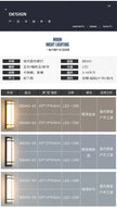 Outdoor wall lamp waterproof wall lamp Internet celebrity creative balcony aisle stairs bedroom living room new Chinese