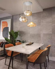 Nordic home decoration, stair chandelier, living room and dining room Pendant lights, ceiling light, indoor lighting