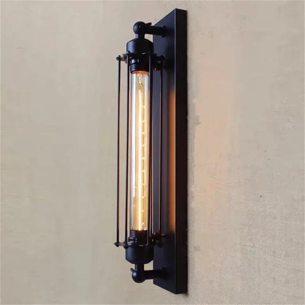 WPD Indoor Wall Lamps Fixtures LED Black Light Classical Lighting Loft  Sconces for Home Bar Cafe