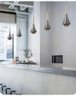 Bedroom Bedside Pendent Lamp Nordic Modern Living Room Study Decoration Simple Creative Light Luxury Bar Glass LED Chandelier
