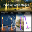 Solar High Luminous Outdoor Light Waterproof Traffic White Pole One-in-One Solar Light Emitting Diode Street Light Ip65 Outdoo