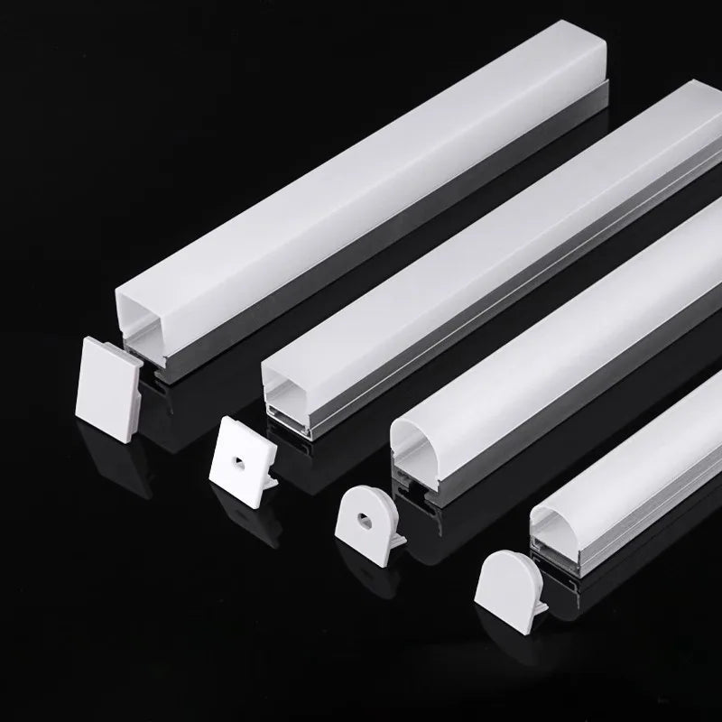 270 Luminescence Circular Led Aluminum Profile 20/30/40Mm Led Channel Diffuser Linear Bar Light Long Strip Pendant Lamp Tubes