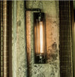 American Flute Wall Lamp Unique LOFT Restaurant Bar Grill Hallway Iron Wall Light Rustic Industrial Decor Edison Bulb Fixture