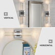 Modern Bubble Crystal LED Wall Lamps Bathroom Dresser Living Room Bedroom Mirror Wall Sconces Indoor Decoration Lighting Lustres