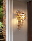 Outdoor courtyard pillar wall lamp waterproof terrace retro courtyard villa exterior wall balcony outdoor courtyard lamp