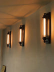 American Flute Wall Lamp Unique LOFT Restaurant Bar Grill Hallway Iron Wall Light Rustic Industrial Decor Edison Bulb Fixture