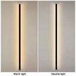 LED Lighting Wall Lamp IP65 Garden AC Long Wall Light Outdoor Waterproof Modern Long Strip 85-256v OutdoorDecoration