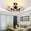 VIOLET Modern Crystal Ceiling Light American Country LED Creativity Living Room Dining Room Bedroom Coffee shop clothing store