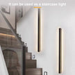 Modern Plug in Long Wall Sconce Indoor Wall Lamp Wall Mounted Light for Bedroom Living Room Hallway