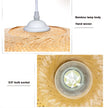 Southeast Asian Individuality Hand Woven Bamboo Chandelier Chinese Lamps Tea Room Restaurant Hotel Artistic Modeling Lampshade