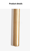 Long Strip Natural Stone Wall Lamp modern Bedroom Living Room Decoration Corridor Wall Sconce Yellow Travertine Lighting Fixture
