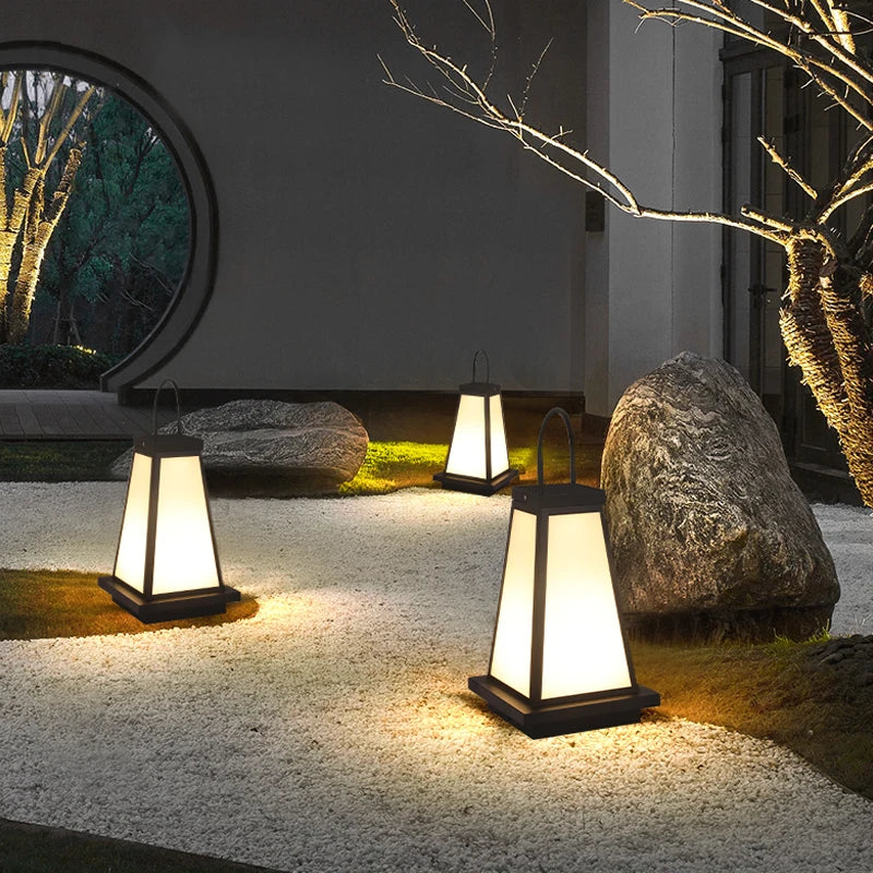 Outdoor Waterproof Courtyard Lawn Lamp Villa Garden Yard Floor Lamps Landscape Garden Japanese Garden Lawn Light