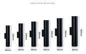 Nordic Interior Wall Led Light Modern Minimalist Aisle Stair TV Background Lamp Indoor Bedside Living Room Decoration Wall Light