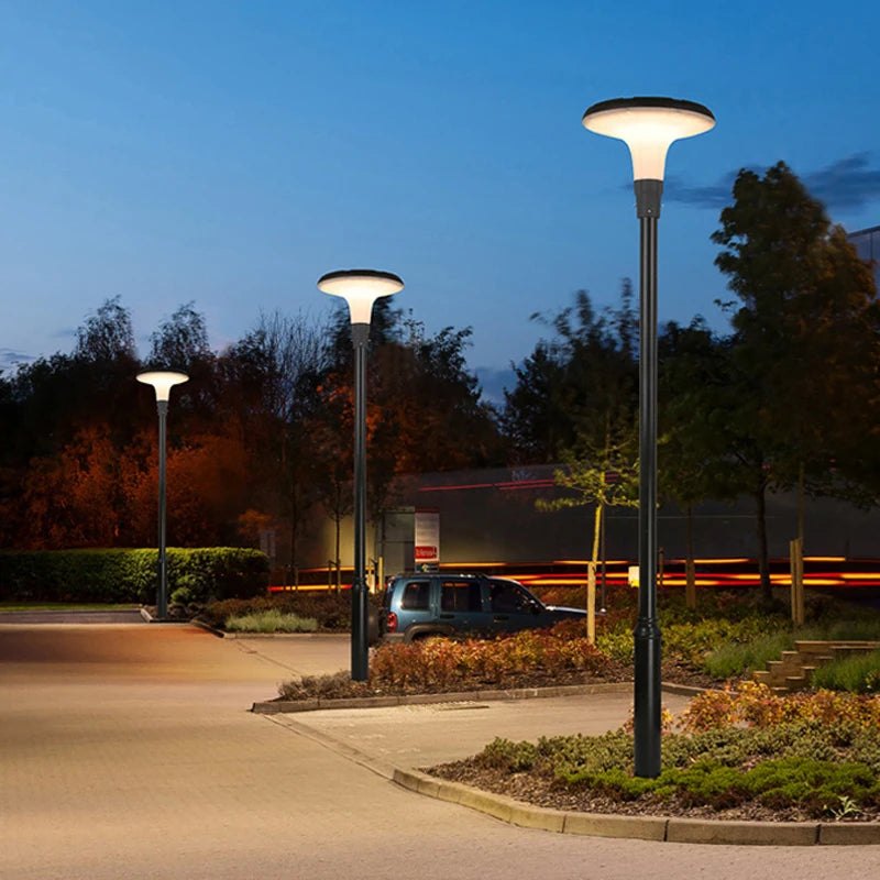 Modern Aluminum Garden Lamp Outdoor Ultra-Bright Home Outdoor Waterproof Garden Villa Community Park Landscape Street Light
