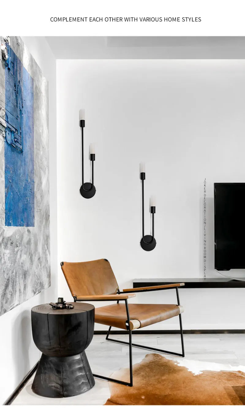 Modern LED Wall Lamps Wall Lighting Fixtures for Bedroom Living Room Indoor G9 Bulb LED Wall Sconce for Kitchen Dinning Room