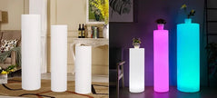 Luminous cylindrical lamp lawn solar LED outdoor lighting non solar lamp outdoor garden decoration outdoor garden light